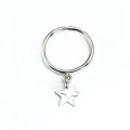 Bague tout argent lucky star 0 0 900