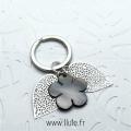 Porte cles tiare noir 7